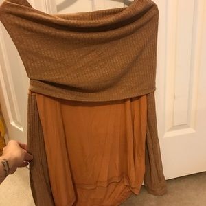 Brand new off the shoulder sweater top!
